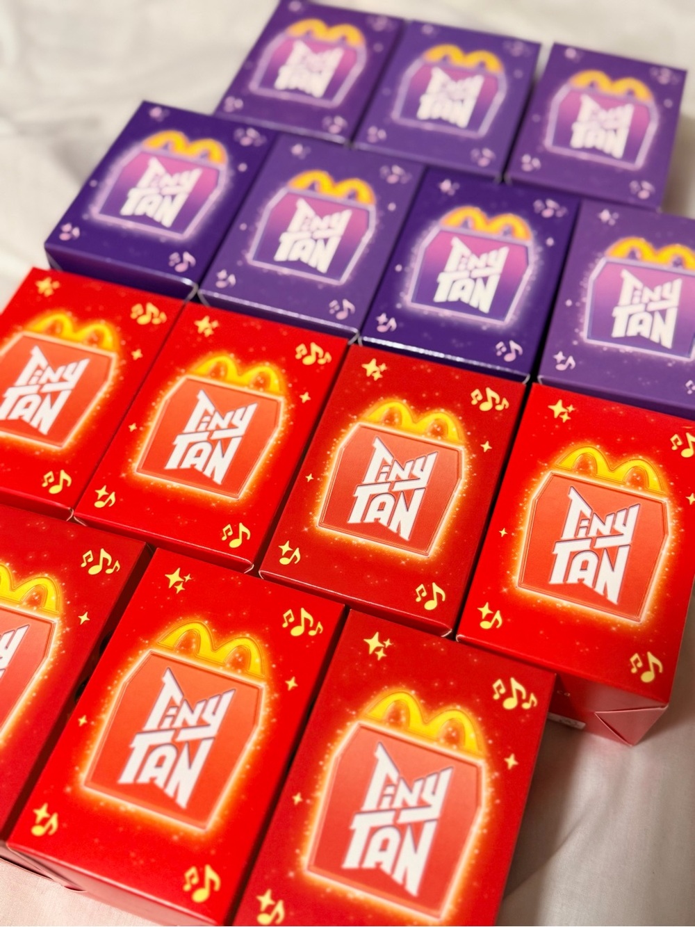McDonalds Tinytan x BTS Happy Meal Figures